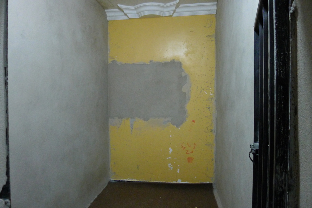 An empty prison cell