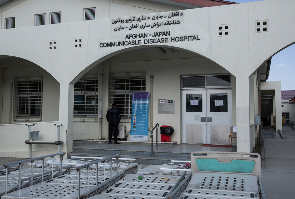 Health authorities have designated the Afghan-Japan Communicable Disease Hopsital to treat coronavirus patients in Kabul.