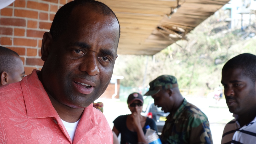 Dominica Prime Minister Roosevelt Skerrit