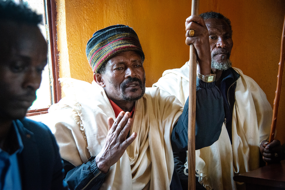 Takele Sereka (left) an Gedecha Wako (right), two