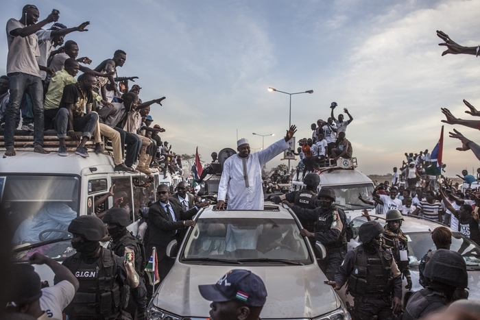 Adama Barrow came to power in a wave of popular support following the downfall of longtime dictator Yahya Jammeh in January 2017. His popularity has since waned.