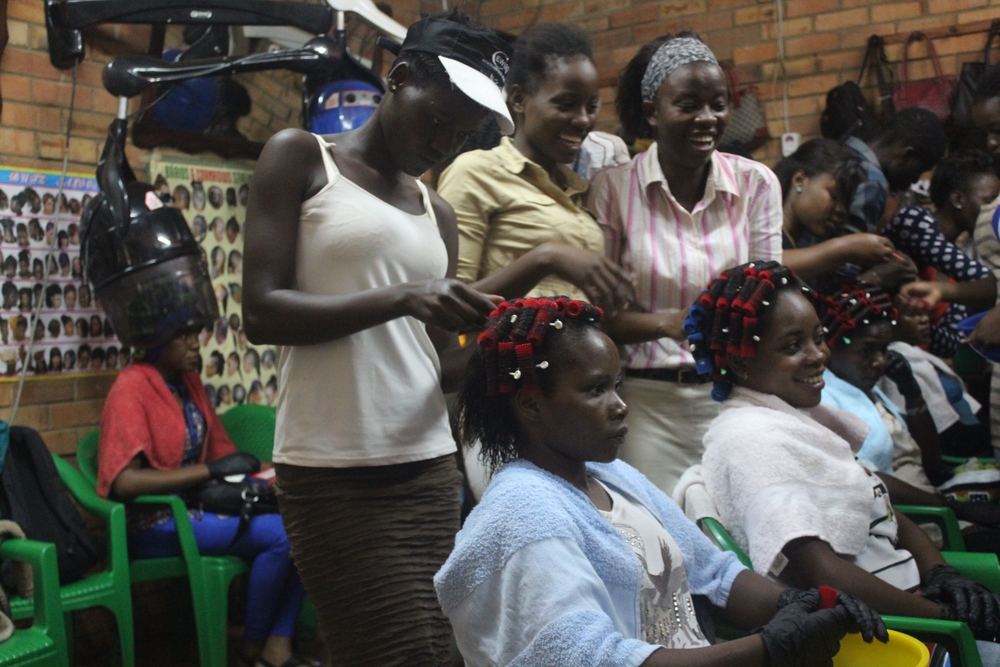 Hairdressing salon Kampala
