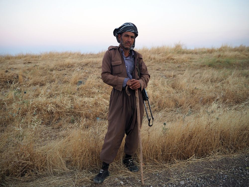 Kurdish herder Haji Antdar says his business took a hit after the vote but has since rebounded. He wishes the KRG provided more support for farmers but still supports independence: “It would be much better for us to be governed by a Kurd than an Arab.