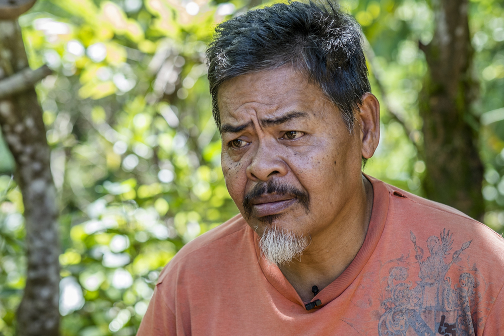 Indigenous anti-mining activist Sabello