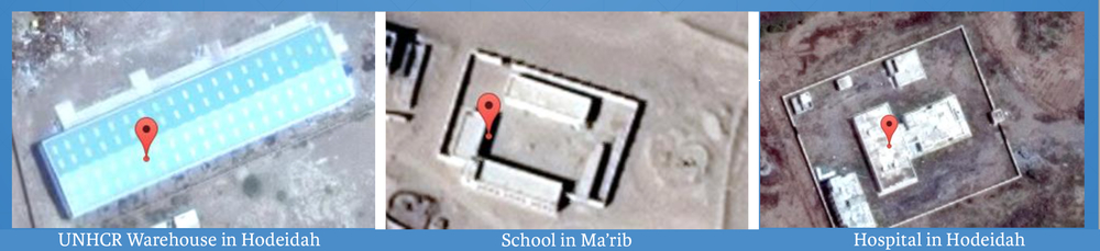 Part of a UN OCHA document about deconfliction in Yemen