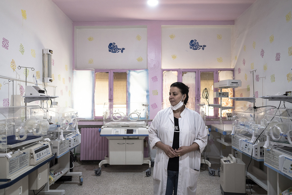 As a paediatric nurse at Hassakeh National Hospital, Sara Omar Dawoud regularly sees young patients suffering from the ill-effects of unsafe drinking water.