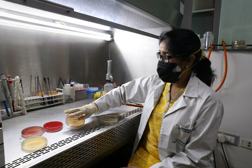 “Especially during the Covid time there has been multi-drug resistance,” Dr. Bhavani Eshwaragari of Continental Hospital in Hyderabad said.