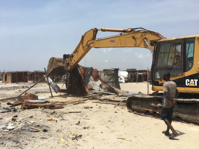 Demolition of Otodo-Gbame on 17 March 2017