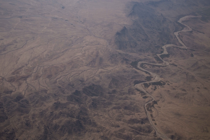 The rugged landscape of Kandahar, Afghanistan