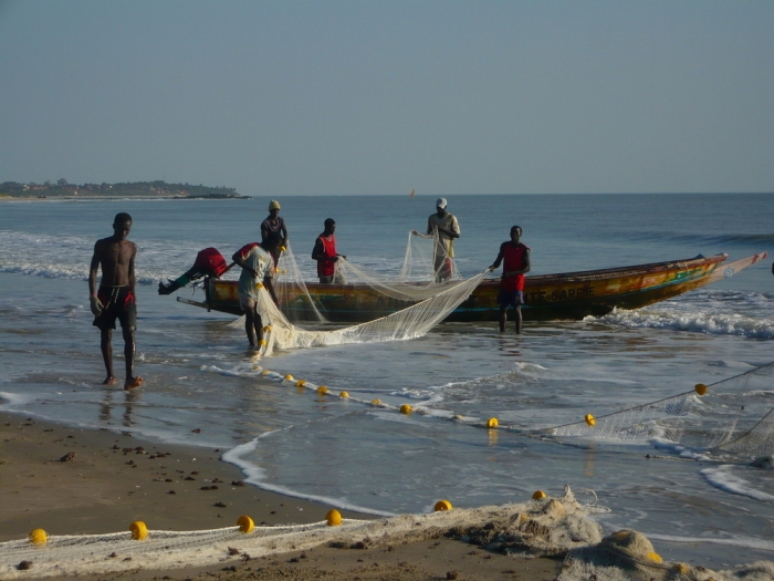 Fishermen in Casamance, Senegal