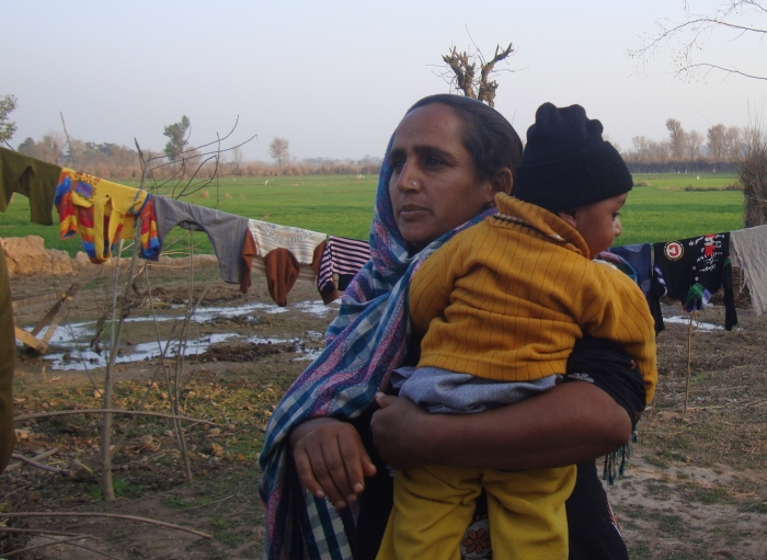 Shama is suffering from post-natal depression after a traumatic experience during pregnancy when violence came to her town in Pakistan
