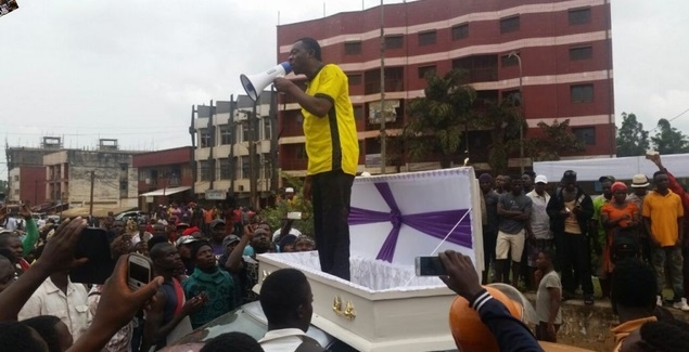 Anglophone activist Mancho Bibixy
