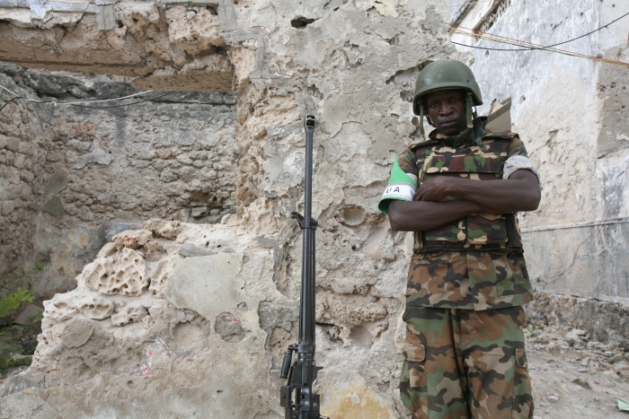 Ugandan soldier AMISOM