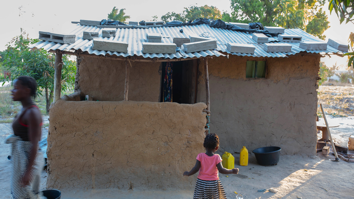 Post-cyclone reconstruction efforts have yet to get going, leaving many homes ill-prepared for the coming rains.