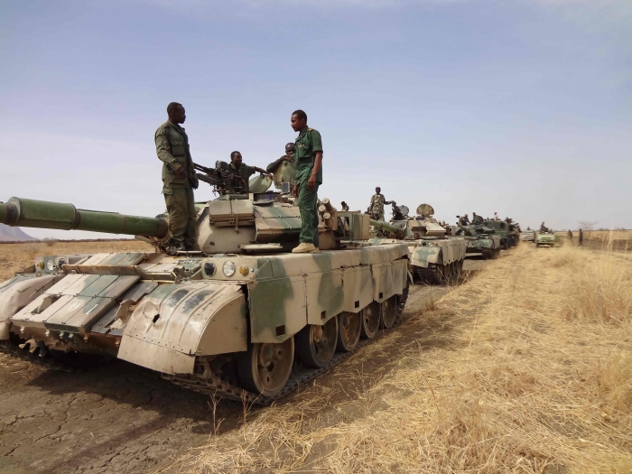 Sudan armour in South Kordofan