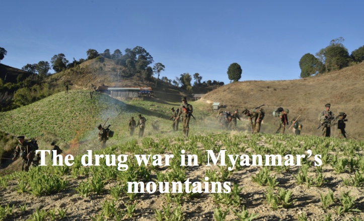 The drug war in Myanmar's mountains