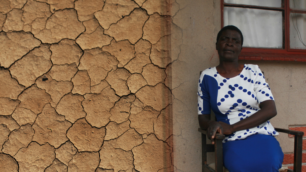 Portrait of Loveness January in Zimbabwe