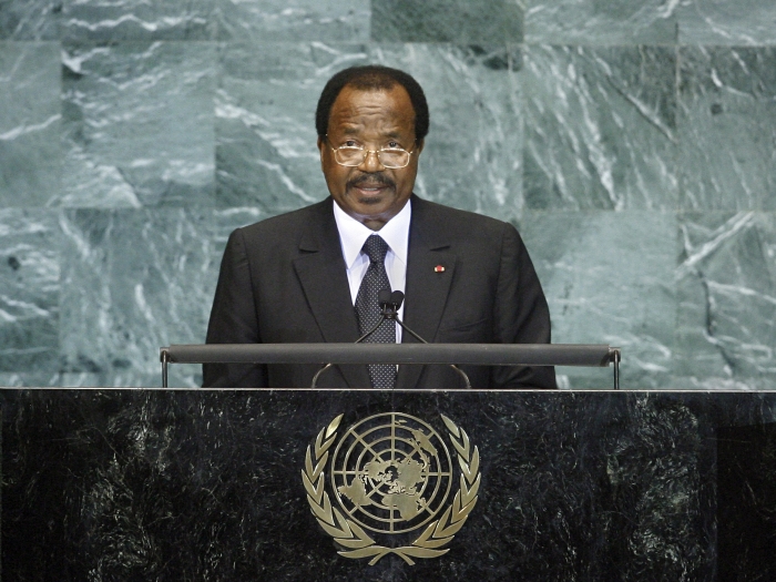 Cameroon President Paul Biya