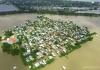 Flooding in Myanmar's Sagaing Region in August 2016