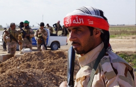 Militia fighter in Iraq