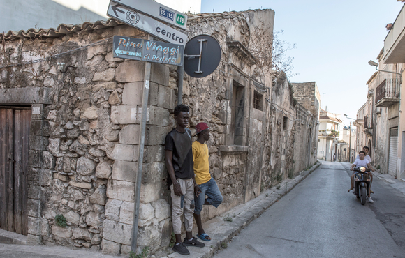 Gambian migrants in Italy