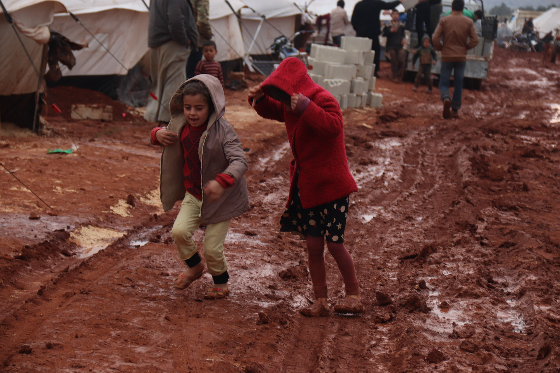 UNICEF says more than half a million children are among those forced to flee their homes in the last three months.