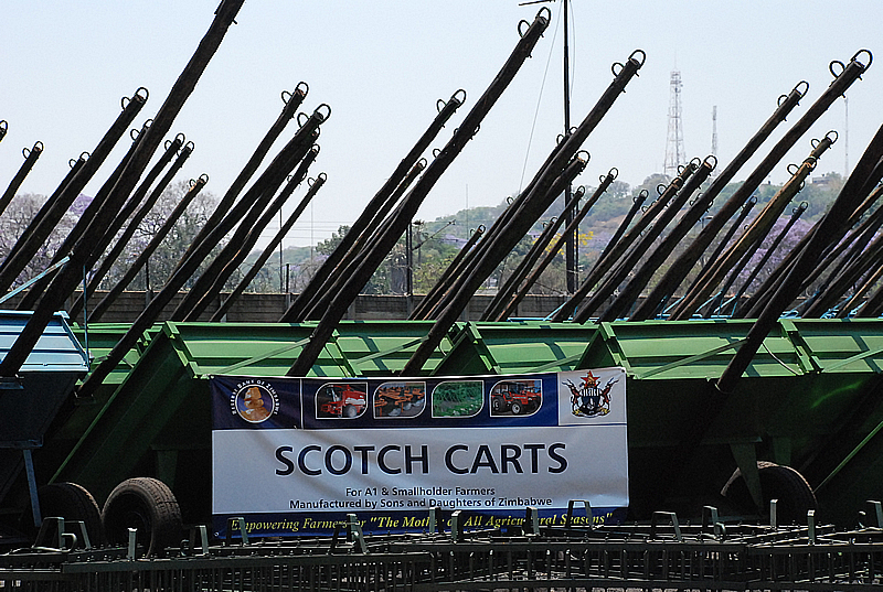 Scotch carts where some of the farming implements to be given to