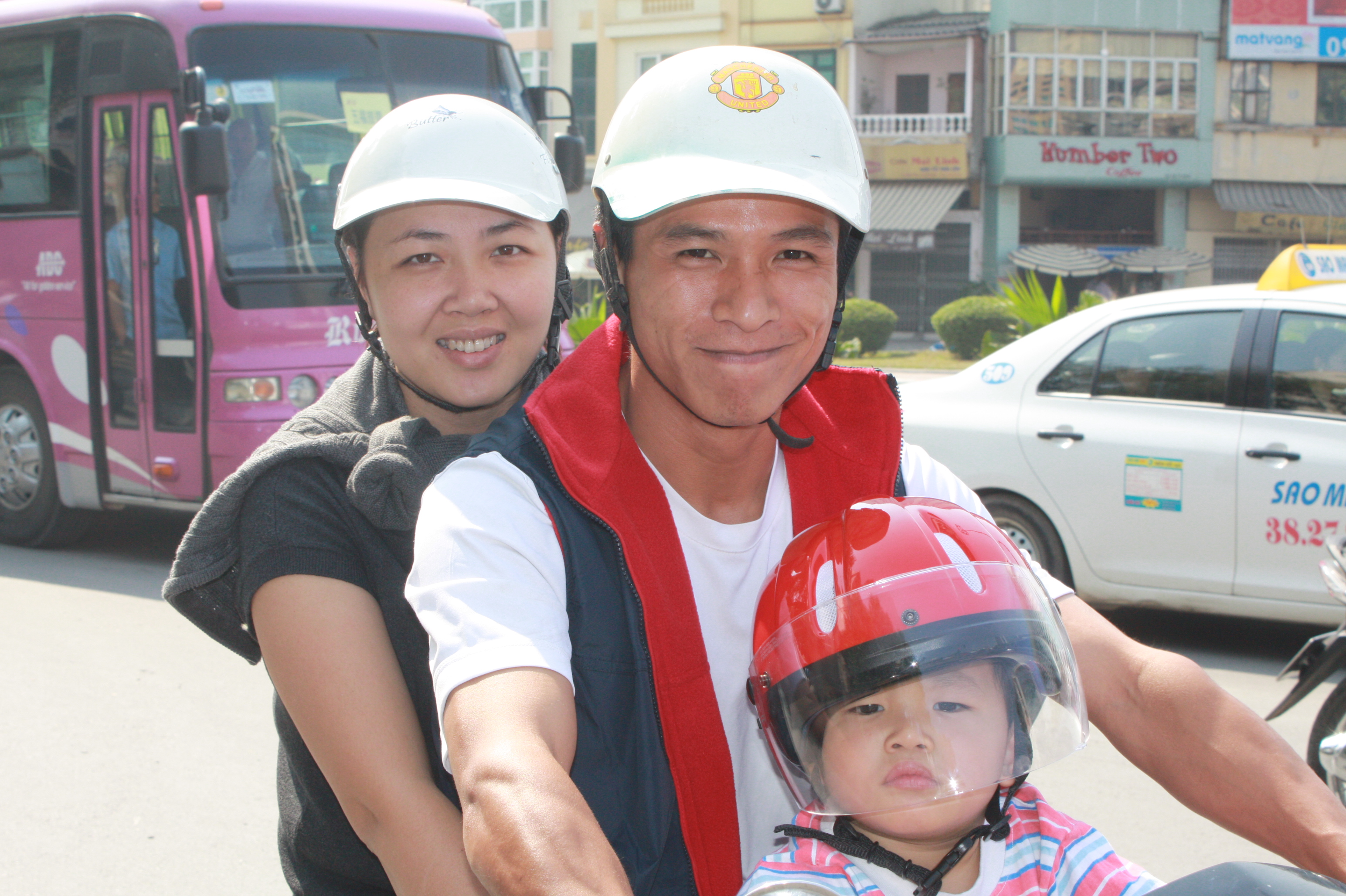 Vietnam passed a mandatory helmet law in 2007. Thousands of people die
