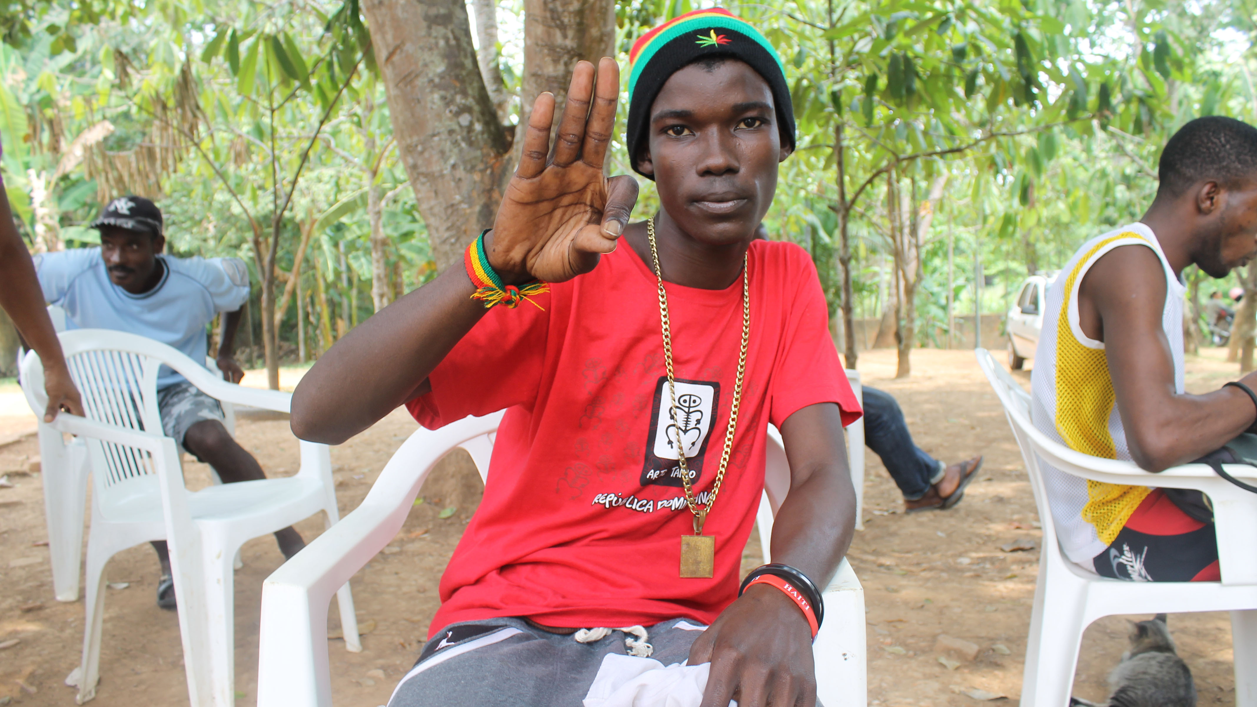 Should Europe follow Brazil’s example on humanitarian visas? Ernson Etienne at the “Humanitarian shelter for immigrants and refugees”in the Brazilian state of Acre, near the border with Bolivia