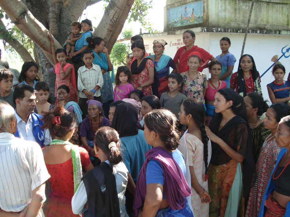 A large number of Pahade families have been displaced in southeast Nepal.