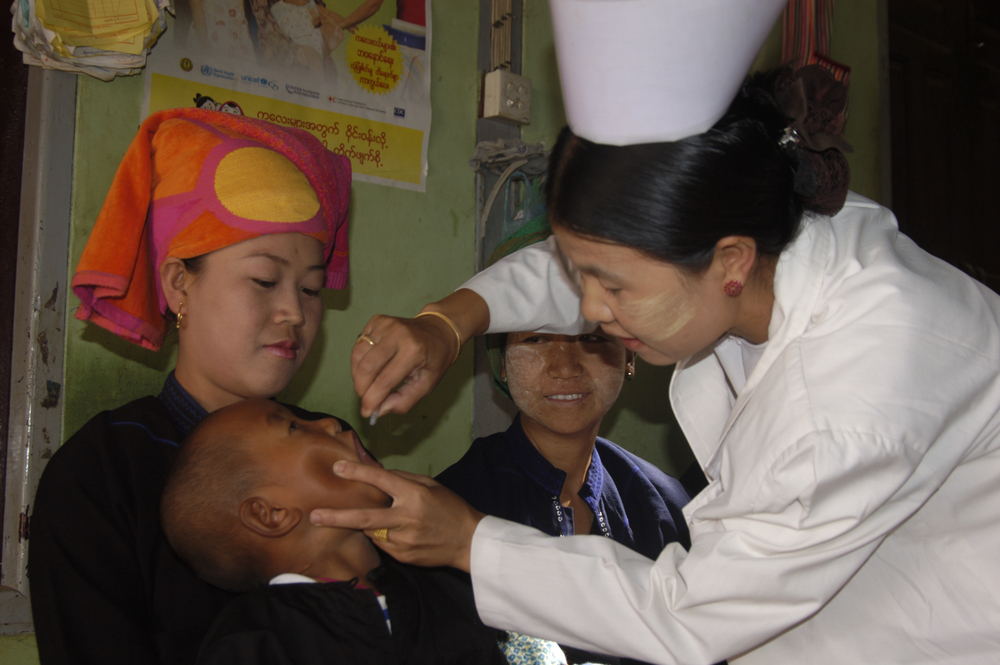Polio remains a concern for health workers in Myanmar