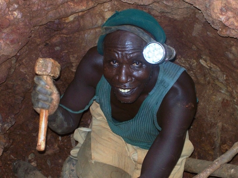 Mining for gold in Nyatike, in Kenya's Nyanza Province
