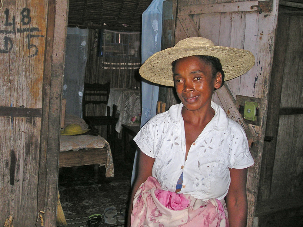 Armandine Razanapako is now receiving child support payments from her ex-husband