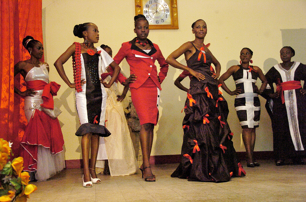 HIV-themed fashion show organized by MSF in Kinshasa 