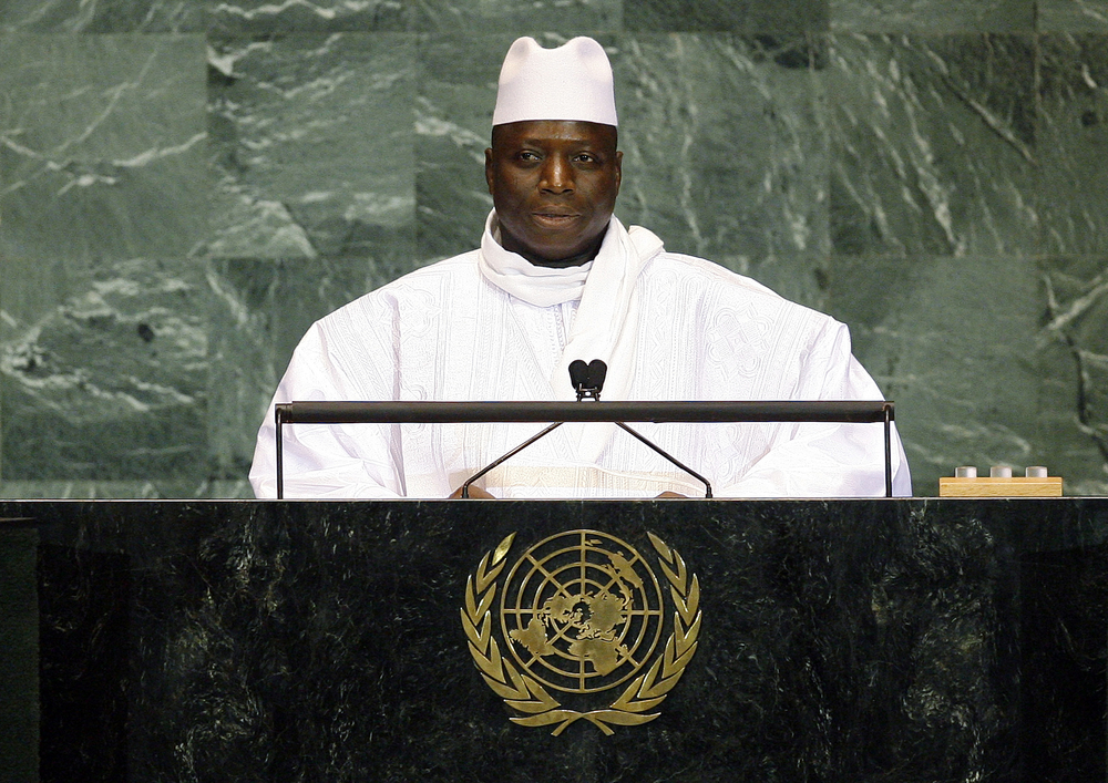 Al Hadji Yahya A.J.J. Jammeh, President of the Gambia