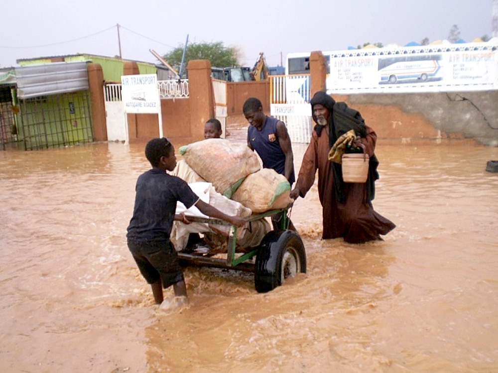 Flooding has displaced half a million Nigeriens this year