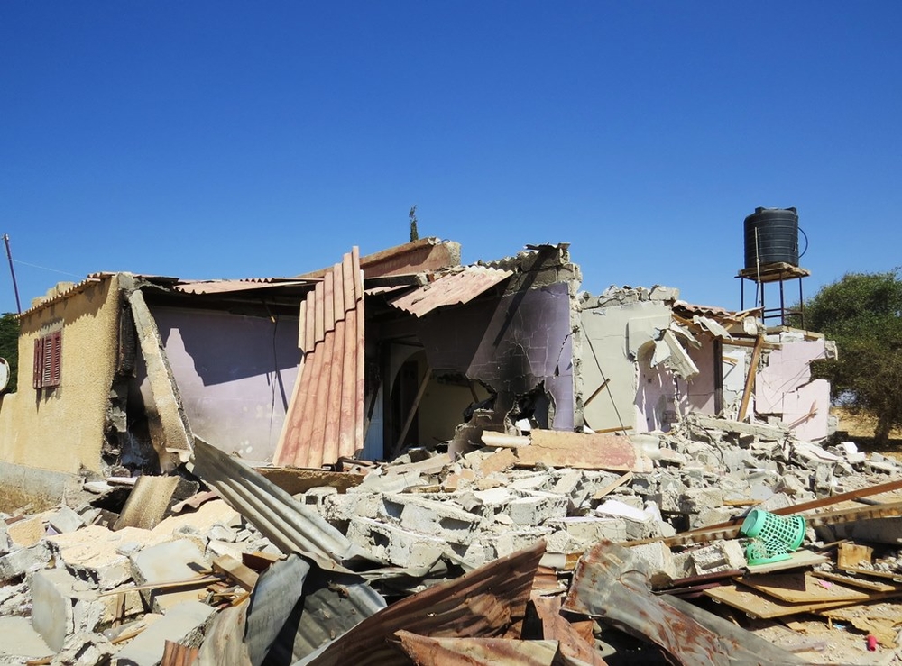 Civilians caught up in Egypt’s counter-terrorism operations A home in al-Mehdiya village in Egypt's North Sinai governorate, destroyed by the army during counter-terrorism operations in the fall of 2013. The residents of this home - a woman and her nine-year-old daughter - barely had time to flee. They lived 100m