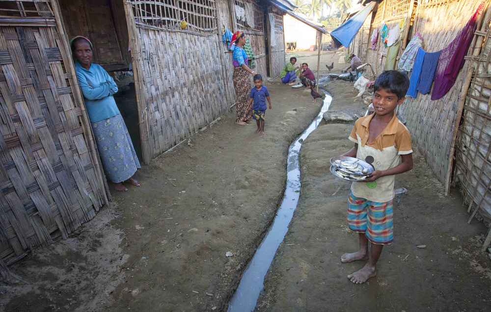 “Hell is real for the Rohingyas in Thailand” Basara IDP camp near Sittway, Myanmar. Tuesday, Dec. 17, 2013. Recent tension in Myanmar have forced thousands of ethnic Rohingya Muslims into makeshift camps.
