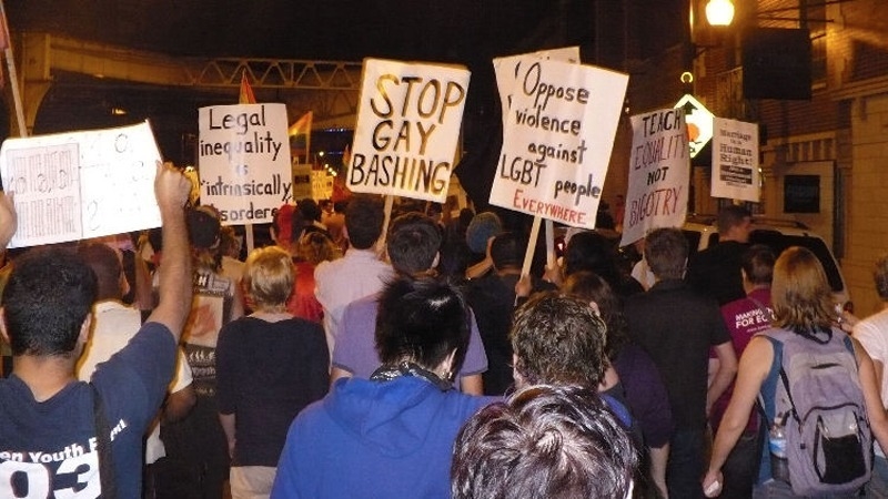 Marching for LGBT Freedom