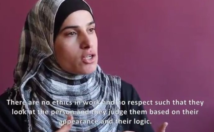 A refugee in Lebanon describes her feelings towards aid agencies