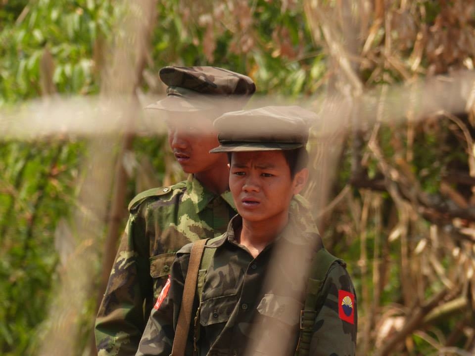 Hunger in the jungle as Myanmar blocks aid Kachin Independence Army soldiers at a checkpoint near their capital Laiza in April 2015