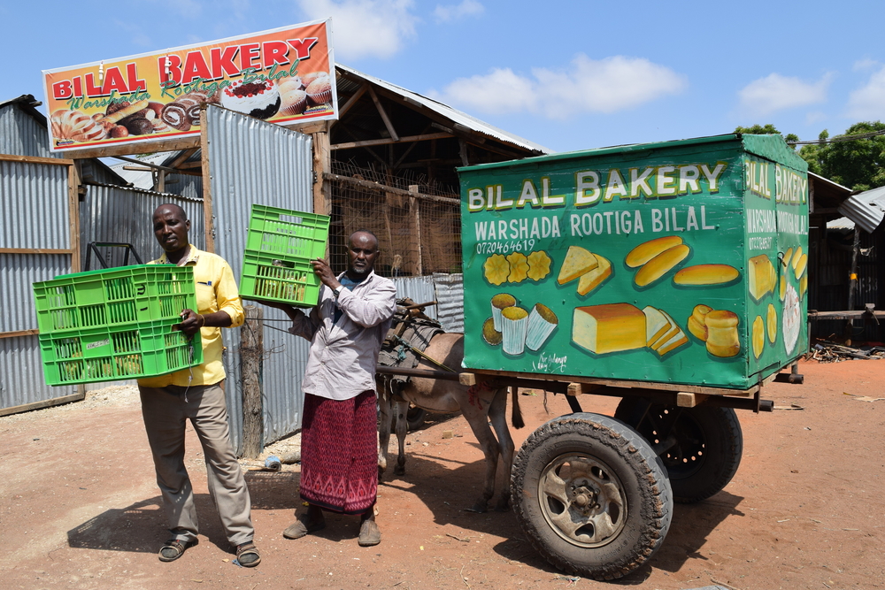 The refugee camp that became a city A bakery in Dadaab