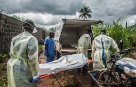 Ebola burial teams in Sierra Leone are still performing hundreds of precautionary burials each week, even though there haven’t been any cases in a few weeks. 