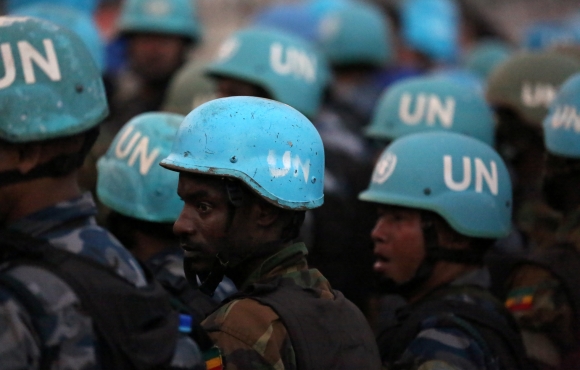 UN peacekeepers