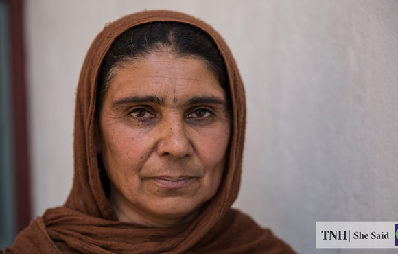 Community healthcare worker Gulnaz Janara