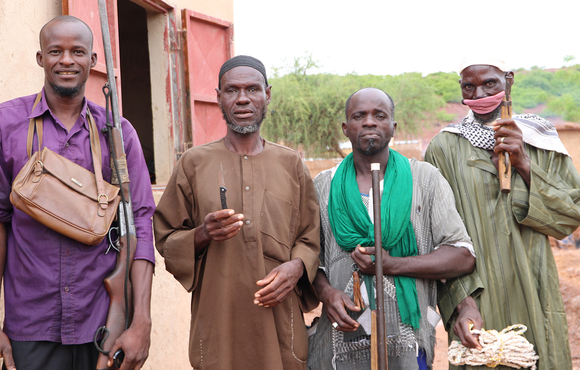 Vigilantes from northern Burkina Faso