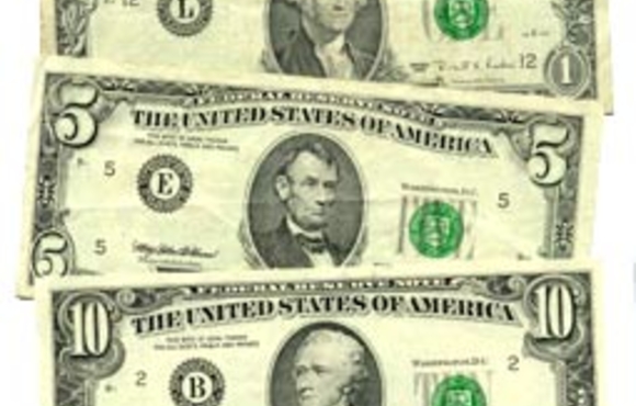 A selection of various US dollars.