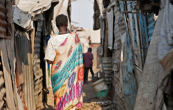 This Protection of Civilians site in Malakal is home to some of the two million internally displaced South Sudanese. Another 2.3 million people live outside the country as refugees. 