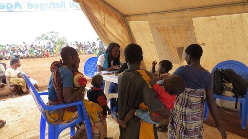 Mozambican refugees arrive in Malawi