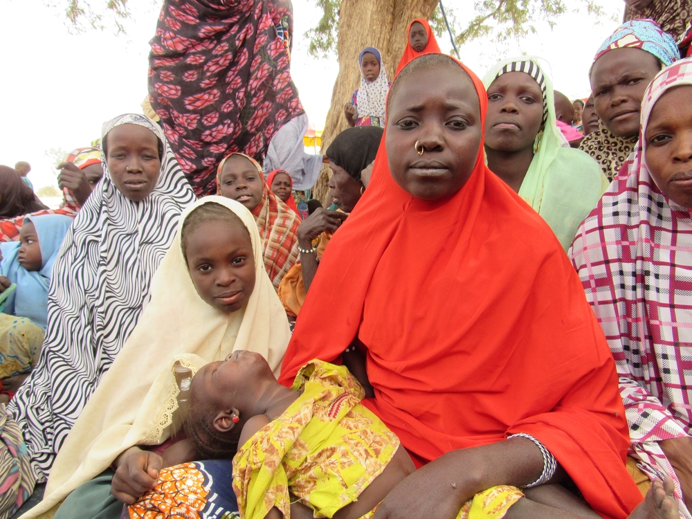 Maiduguri IDP camp